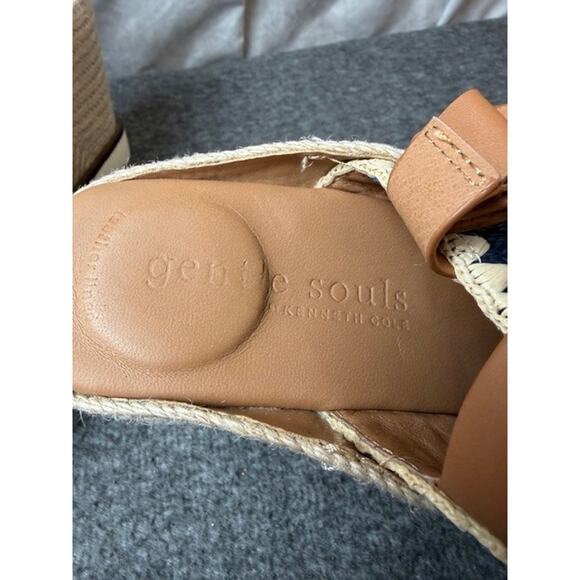 Gentle Souls by Kenneth Cole Evora Braided Wedge Women's Sz 8.5 - Picture 8 of 10
